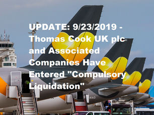 Thomas Cook Seeks Eleventh Hour Bailout From British Government to Avert Collapse