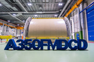 Airbus Successfully Completes Construction of First Airbus A350F Freighter Main Door in Spain