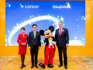 Cathay and Hong Kong Disneyland Sign MoU to Enhance Inbound Tourism Offers