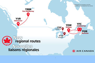 Air Canada Announces Regional Network Changes