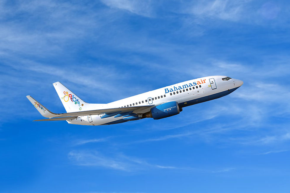 Bahamasair Boeing 737 Rendering - Courtesy Emirates