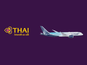 AerCap Delivers First New GE-Powered Boeing 787-9 Dreamliner to THAI Airways