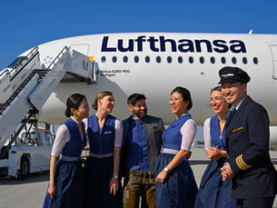 Lufthansa Trachtencrew Takes Flight From Munich