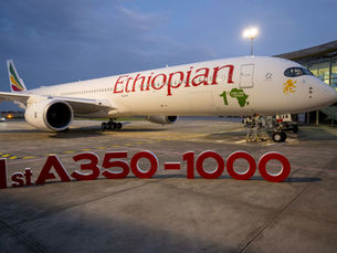 Ethiopian Airlines Takes Delivery of Their First Airbus A350-1000
