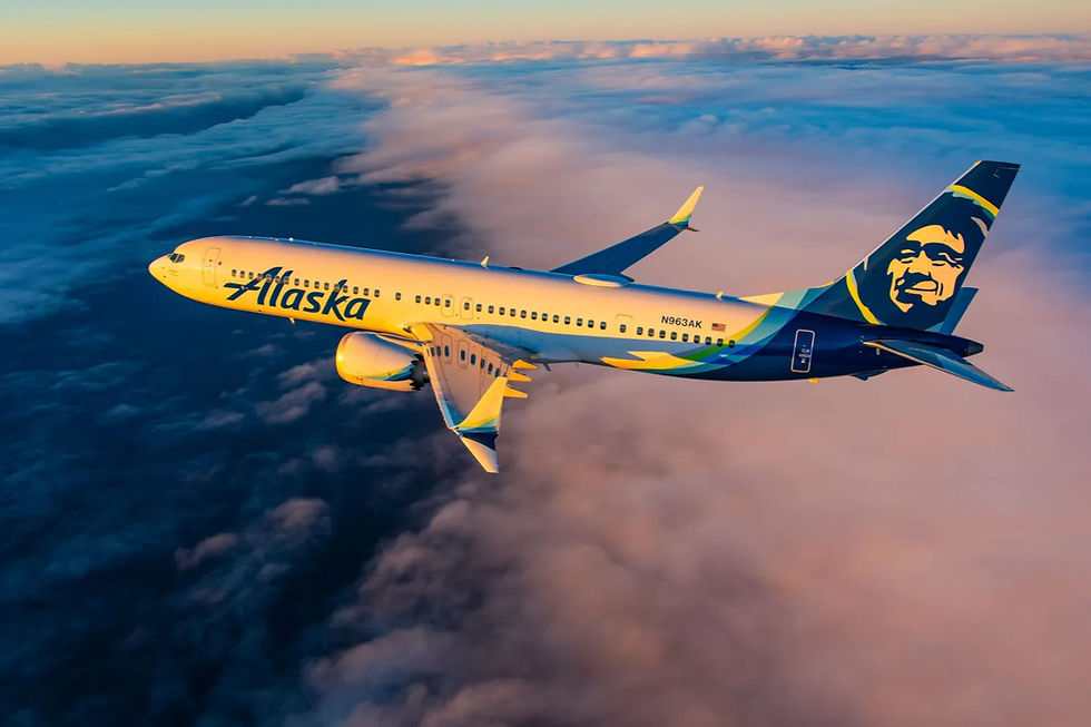 Alaska Airlines Boeing 737-9 MAX - Courtesy Alaska Airlines