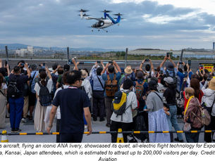 ANA Holdings and Joby Conduct Successful Fight Demonstration at Expo 2025 Osaka