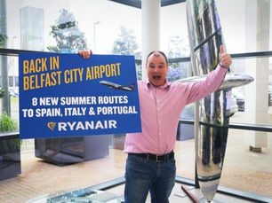 Ryanair Will Return to Belfast City Airport With Eight New Routes for Summer 2021