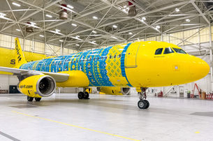Spirit Airlines Unveils Festive New Special Limited-Edition Holiday Livery