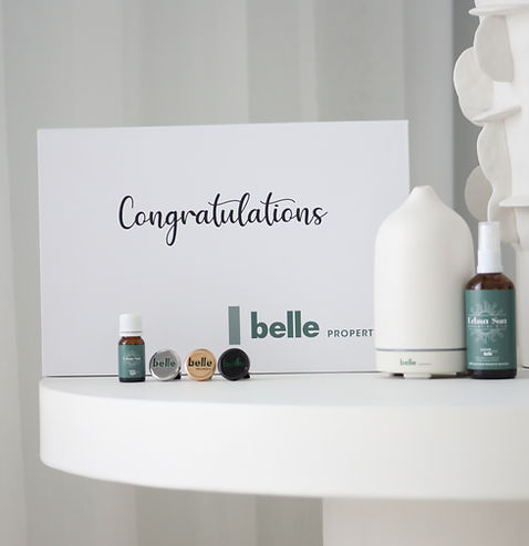 Belle settlement box - white diffuser, room spray, car diffusers & oil.JPG