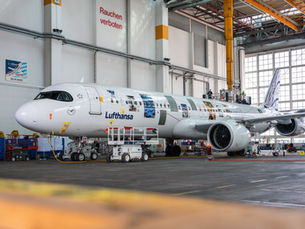 Lufthansa Team Members Design Special 100th Anniversary Airbus A321neo Livery