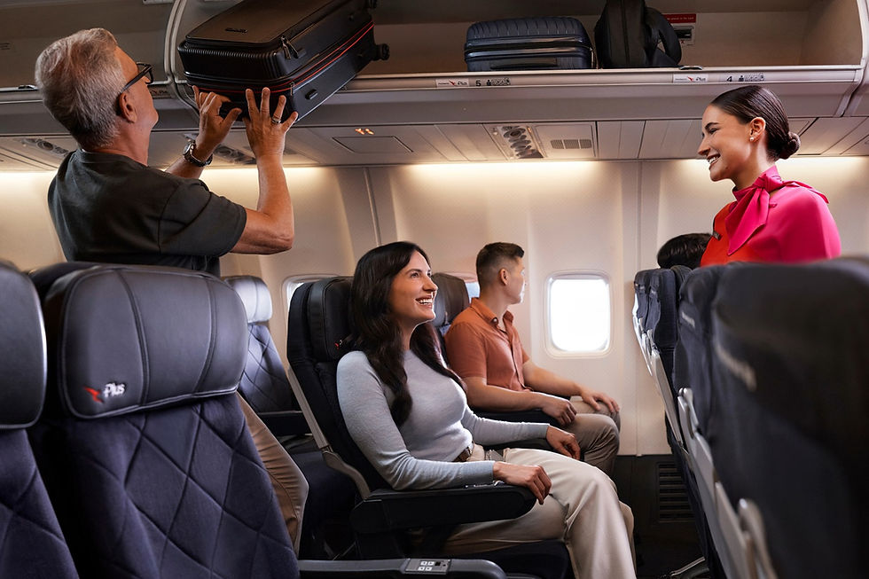 Qantas Begins Rolling out Qantas Economy Plus Seating - Courtesy Qantas