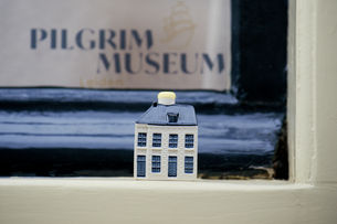 KLM Celebrates 106 Years of U.S. Connectivity with a Special Delft Blue House with Pilgrim Ties