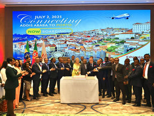 Ethiopian Airlines Launches New Passenger Service Between Addis Ababa and Porto, Portugal