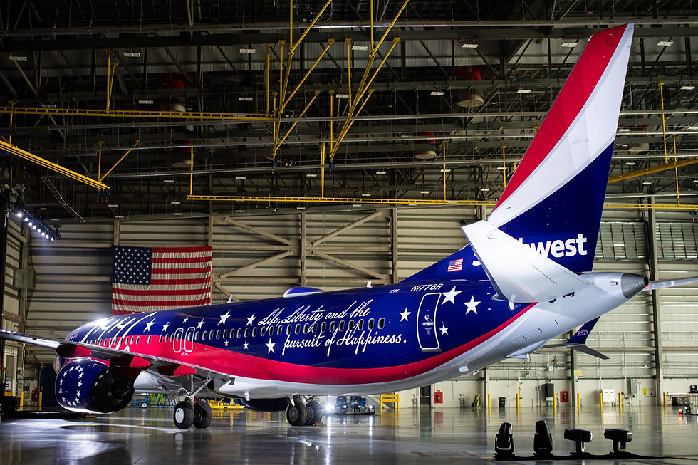 Southwest Airlines Partners with America250 and Unveils Bespoke ‘Independence One’ Livery