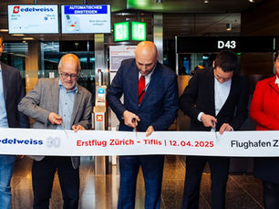 Edelweiss’ Inaugural Flight to Tbilisi Takes to the Skies
