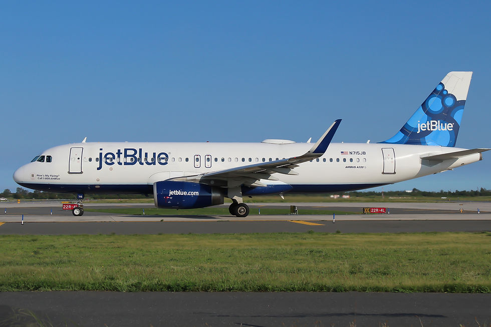 JetBlue Airbus A320 - Courtesy JetBlue