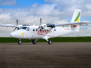 De Havilland Canada Delivers First of Two Twin Otter Classic 300-G to Ethiopian Airlines