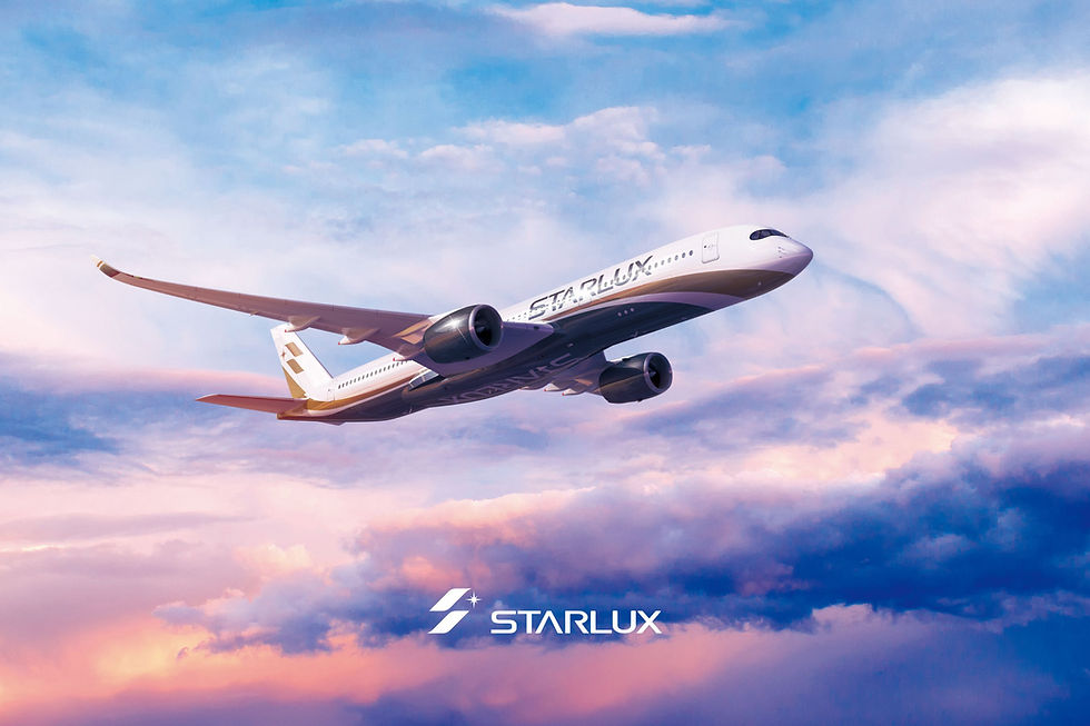 STARLUX Airbus A350XWB - Courtesy STARLUX Airlines
