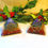 Miniature : Pyramide Orgonite 7 chakras Om