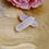 Miniature : Tube cylindrique quartz rose 