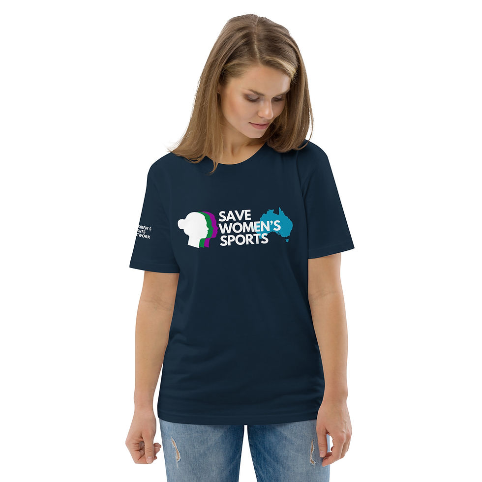 Thumbnail: Save Women's Sports Australia organic cotton t-shirt