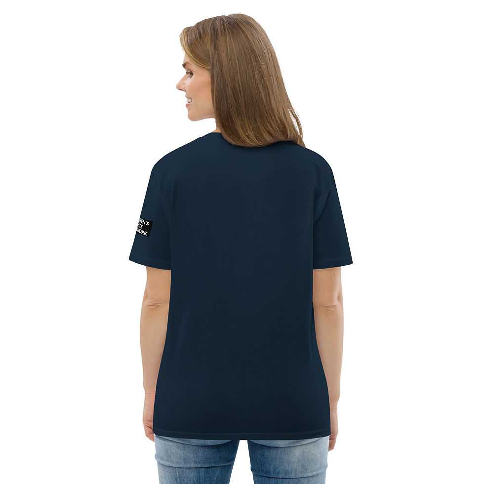 Thumbnail: Be More Rosie WRN Unisex organic cotton t-shirt