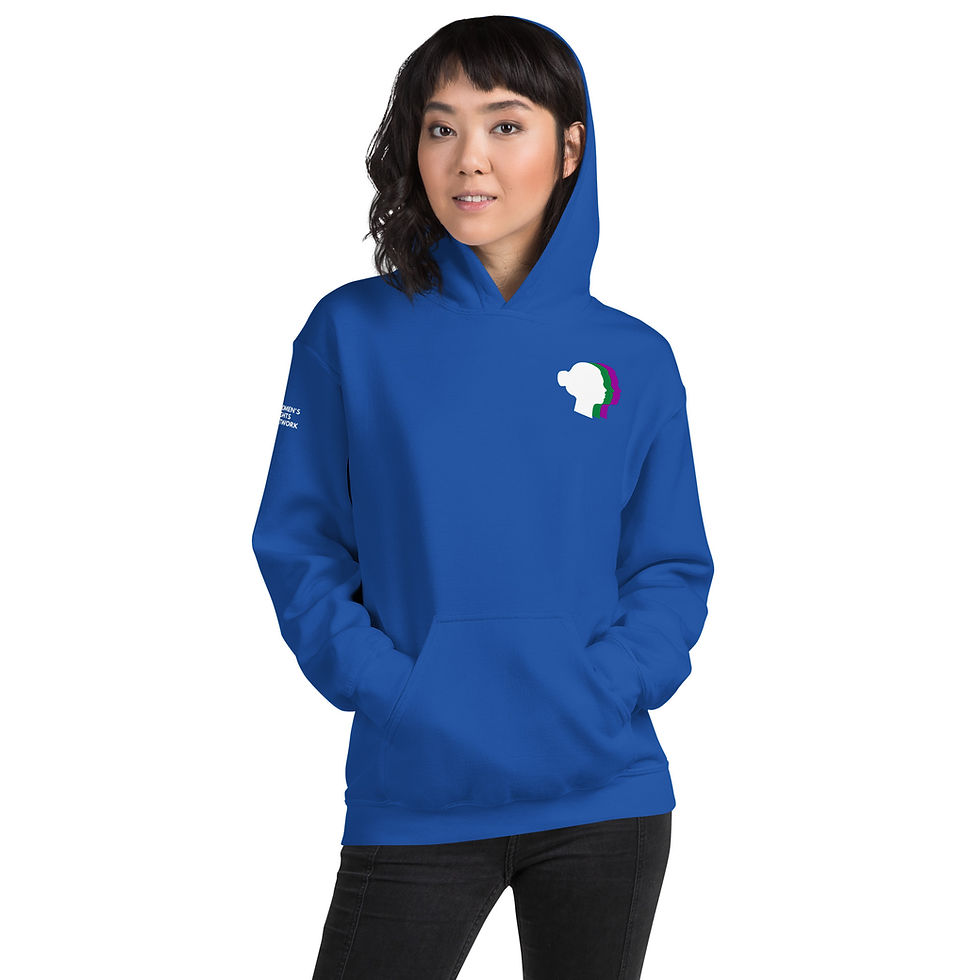 Thumbnail: WRN Printed Left Logo - Unisex Hoodie DTG Left