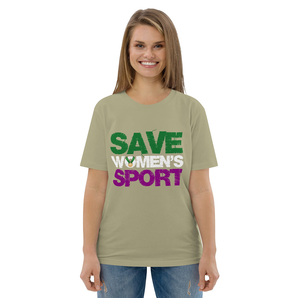 Thumbnail: Save Women's Sport Unisex organic cotton t-shirt