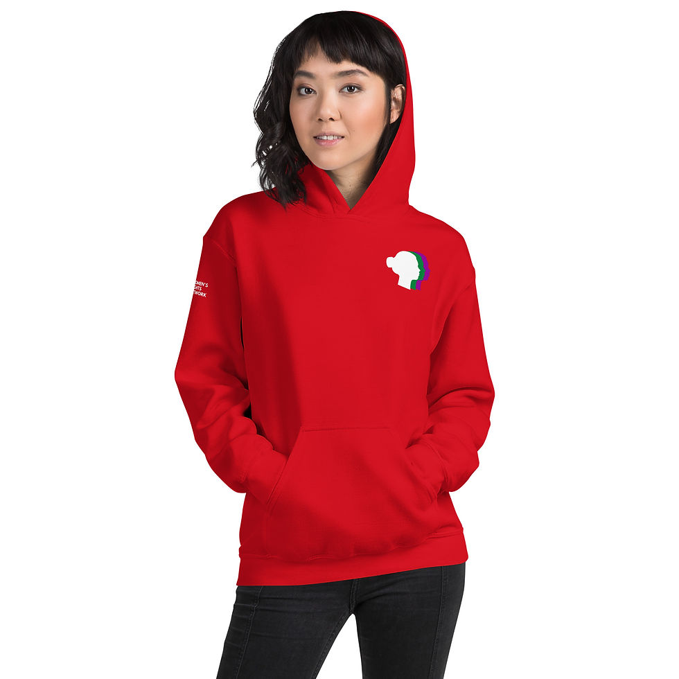 Thumbnail: WRN Printed Left Logo - Unisex Hoodie DTG Left