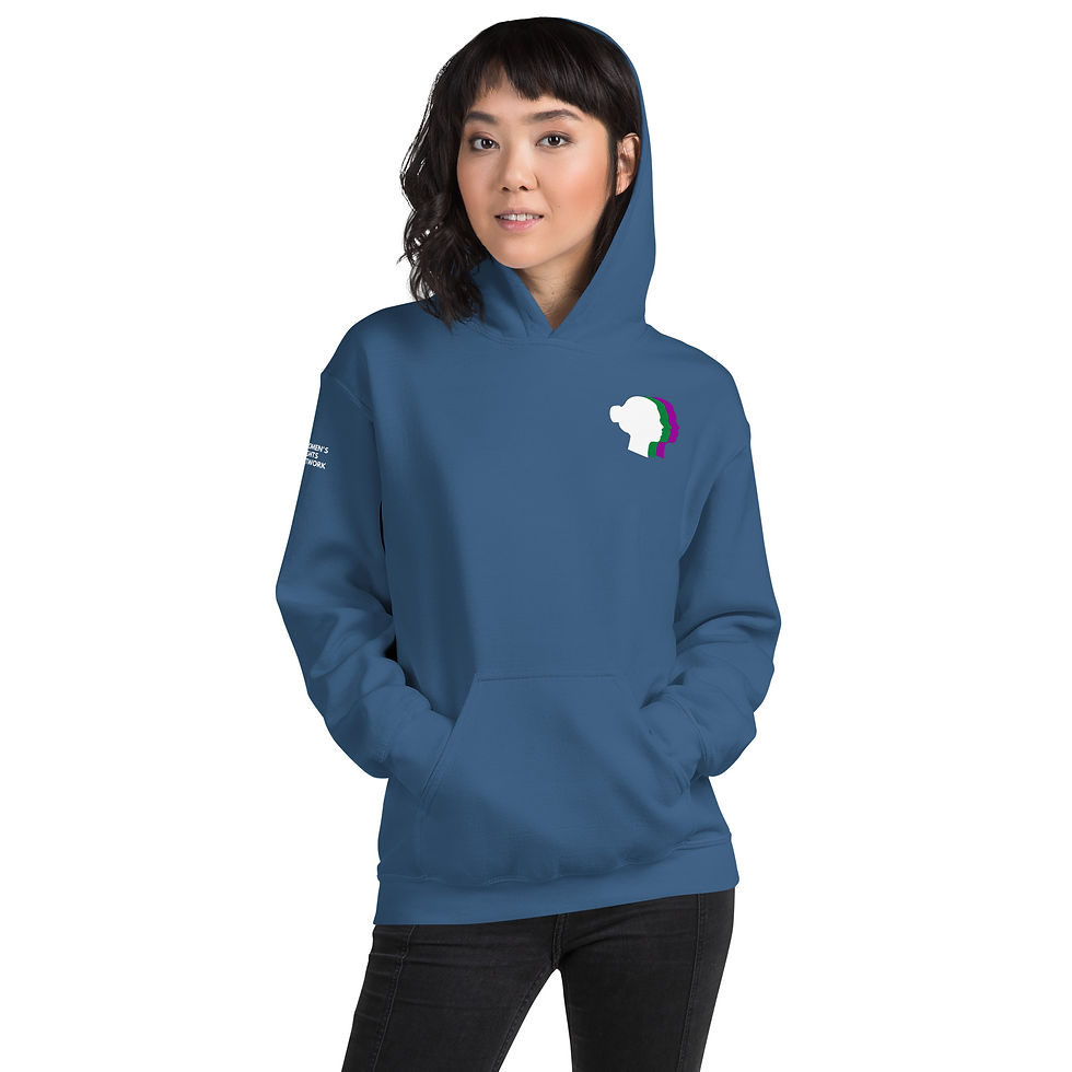 Thumbnail: WRN Printed Left Logo - Unisex Hoodie DTG Left