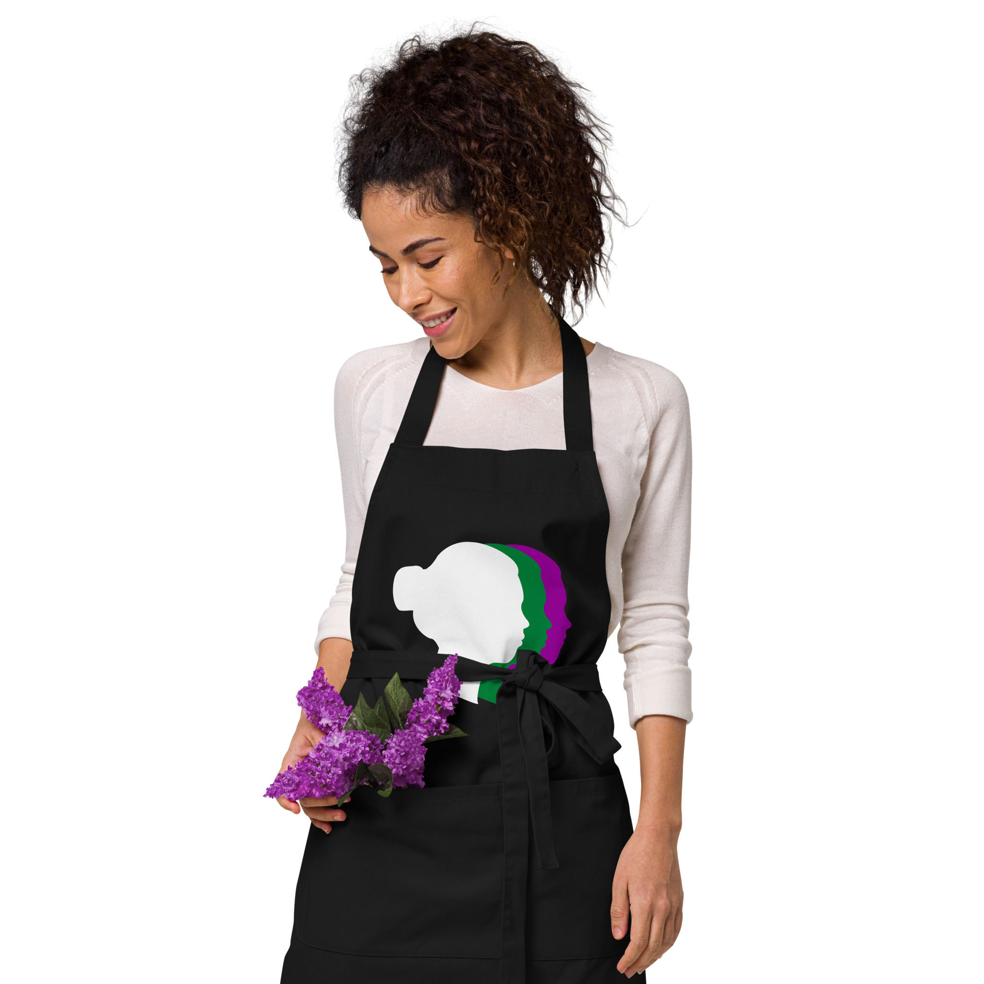 WRN Large Logo - Organic cotton apron