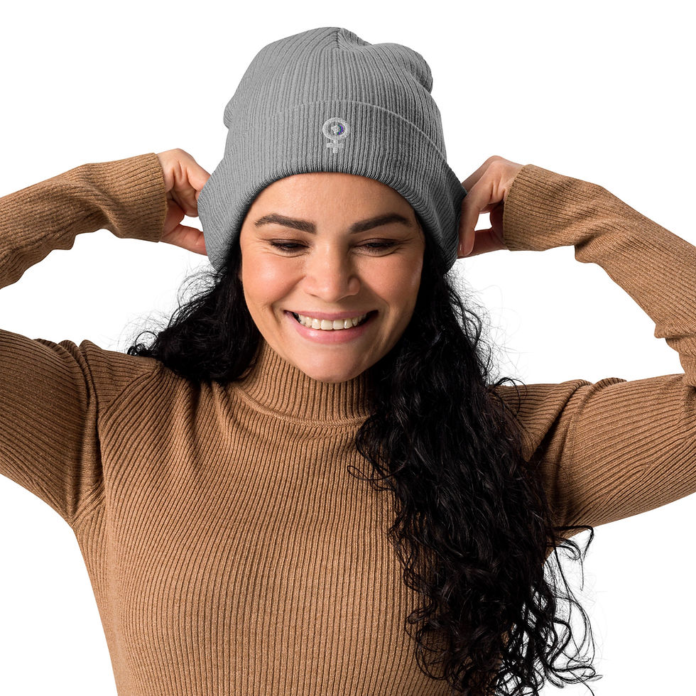 Thumbnail: WRN Venus Organic ribbed beanie