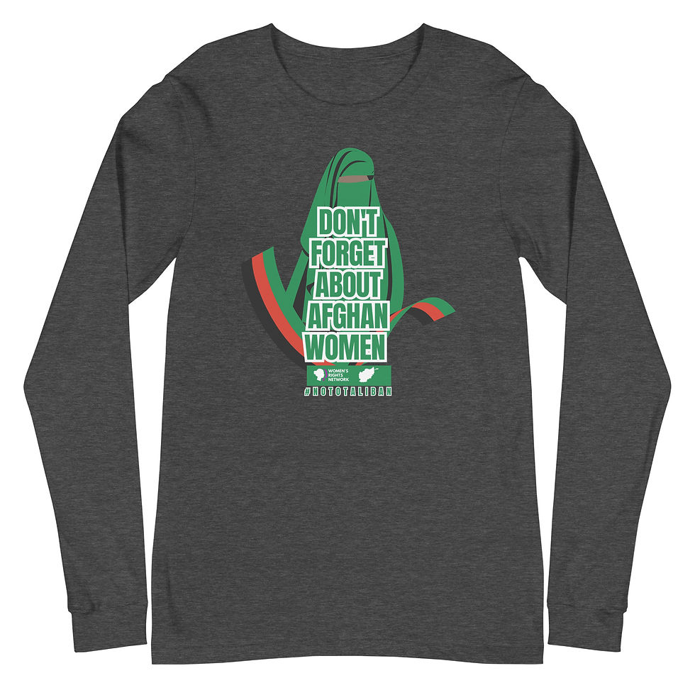 Thumbnail: Afghan Women Unisex Long Sleeve Tee
