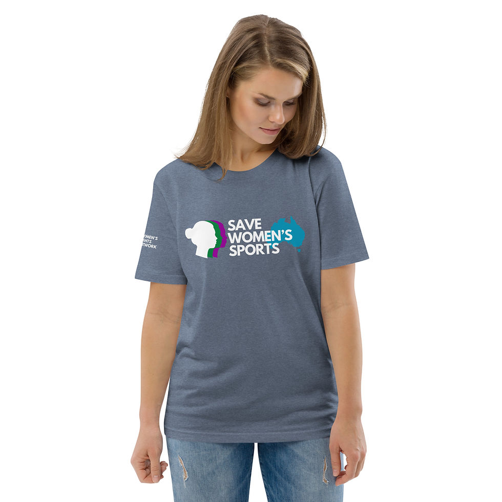 Thumbnail: Save Women's Sports Australia organic cotton t-shirt