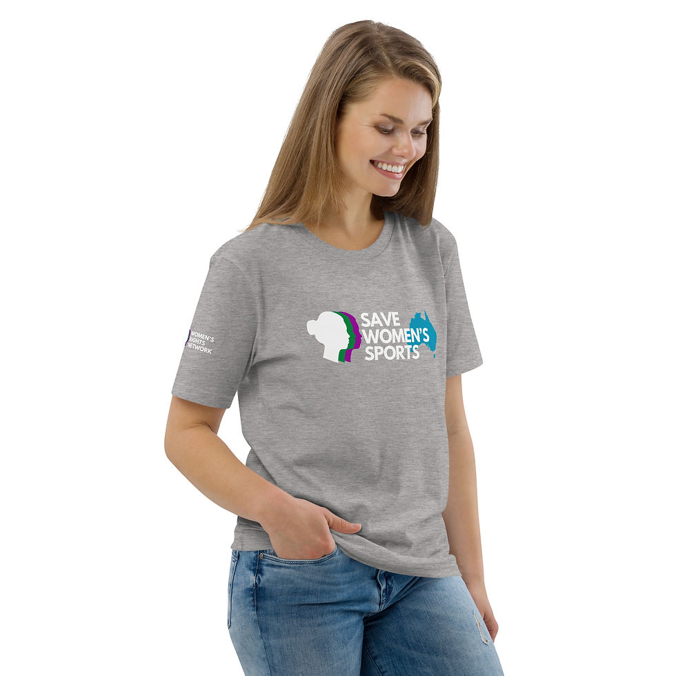 Thumbnail: Save Women's Sports Australia organic cotton t-shirt