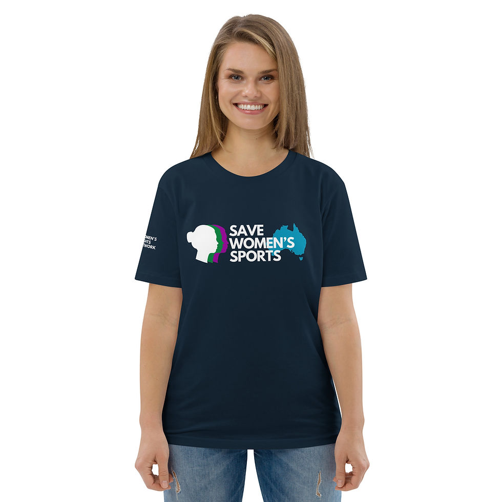Thumbnail: Save Women's Sports Australia organic cotton t-shirt