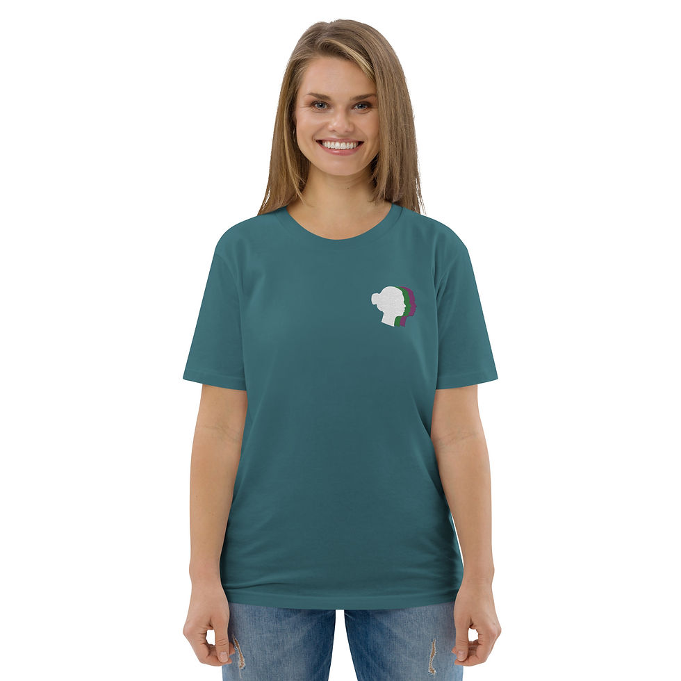 Thumbnail: WRN Embroidered Left Logo - Unisex organic cotton t-shirt