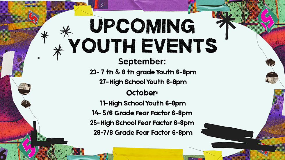Youth Events