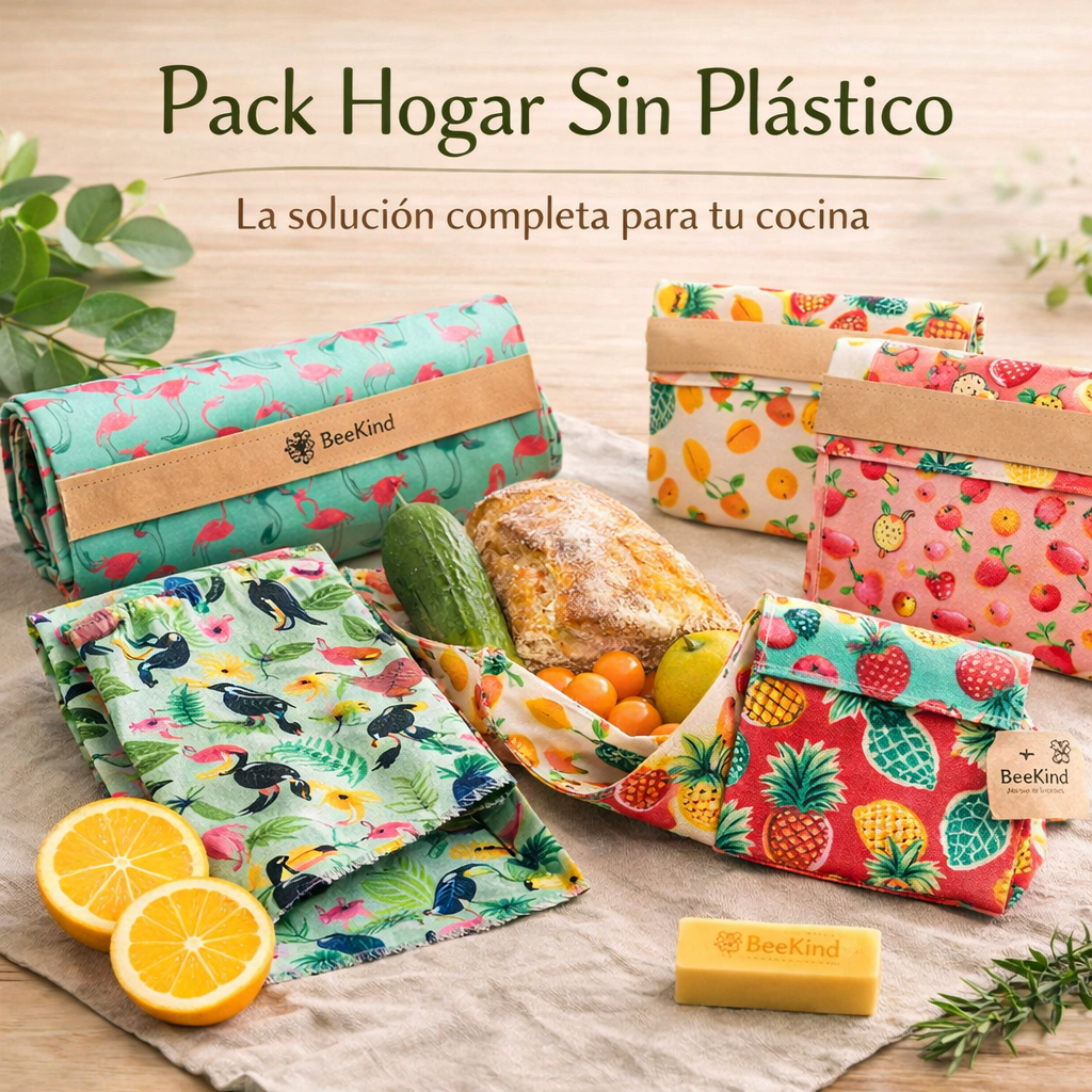 🐝 Pack Hogar Sin Plástico