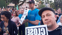 North Jersey Socialists Join Montclair Lights for Liberty Event