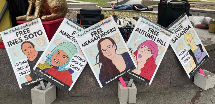 Socialist Party Stands with Prairieland 9, Condemns Government Attack on Dissent