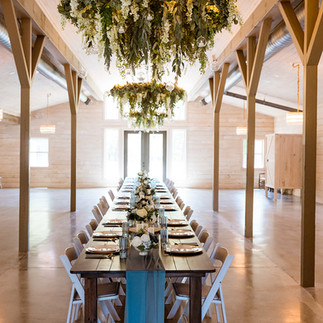 Reception at Willow Creek Farm a North GA Wedding Venue