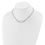 Thumbnail: Sterling Silver Fancy Link Station Necklace