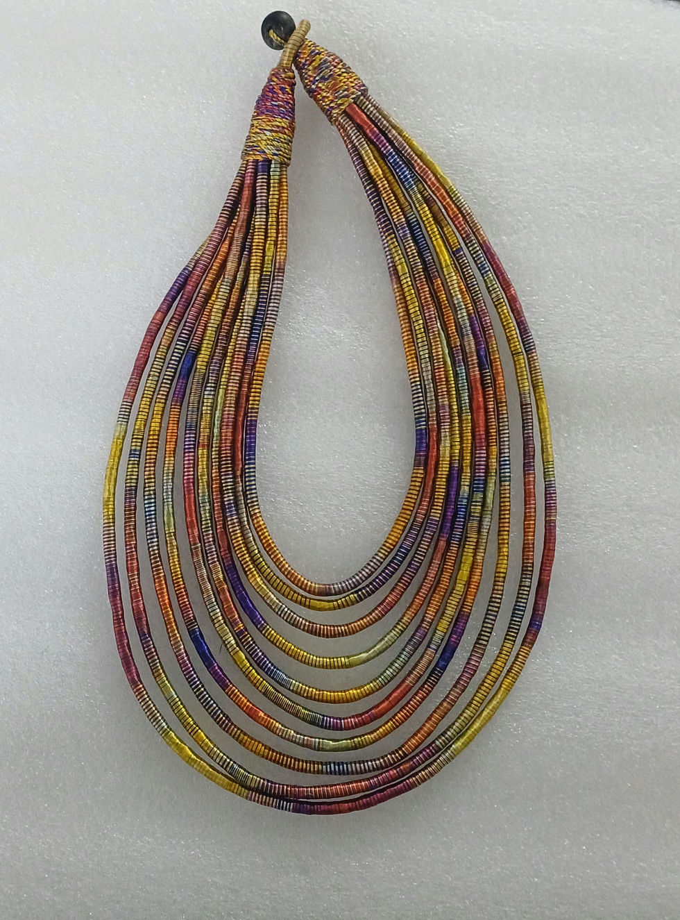 Thumbnail: Multi Layered Thread Necklace