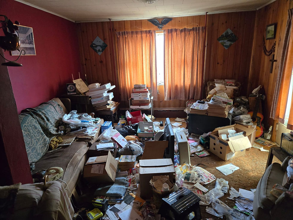 Dining Room - Allentown PA. Hoarder House