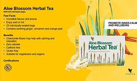 Aloe Blossom Herbal Tea by Forever Living Products