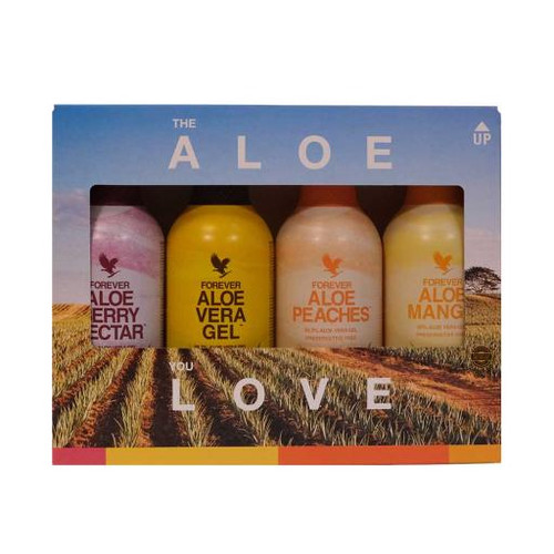 Forever Aloe Mixed Gel 4-Pack | aloe2u
