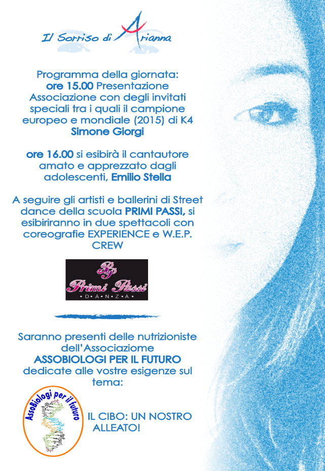 PROGRAMMA INAUGURAZIONE!