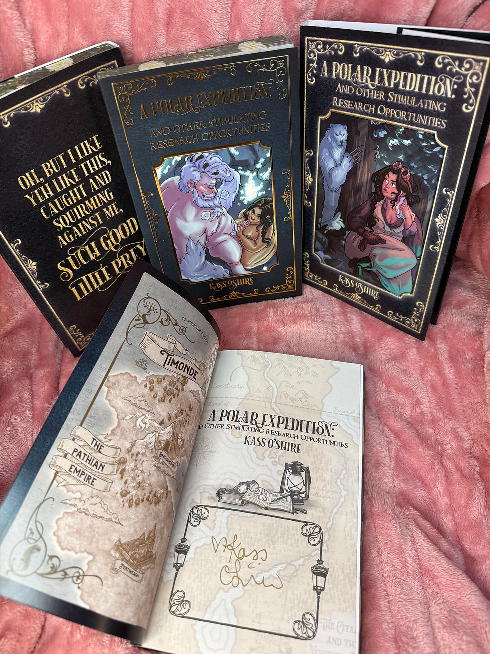 Thumbnail: NSFW Special edition (with SFW dust jacket): A Polar Expedition by Kass O'Shire