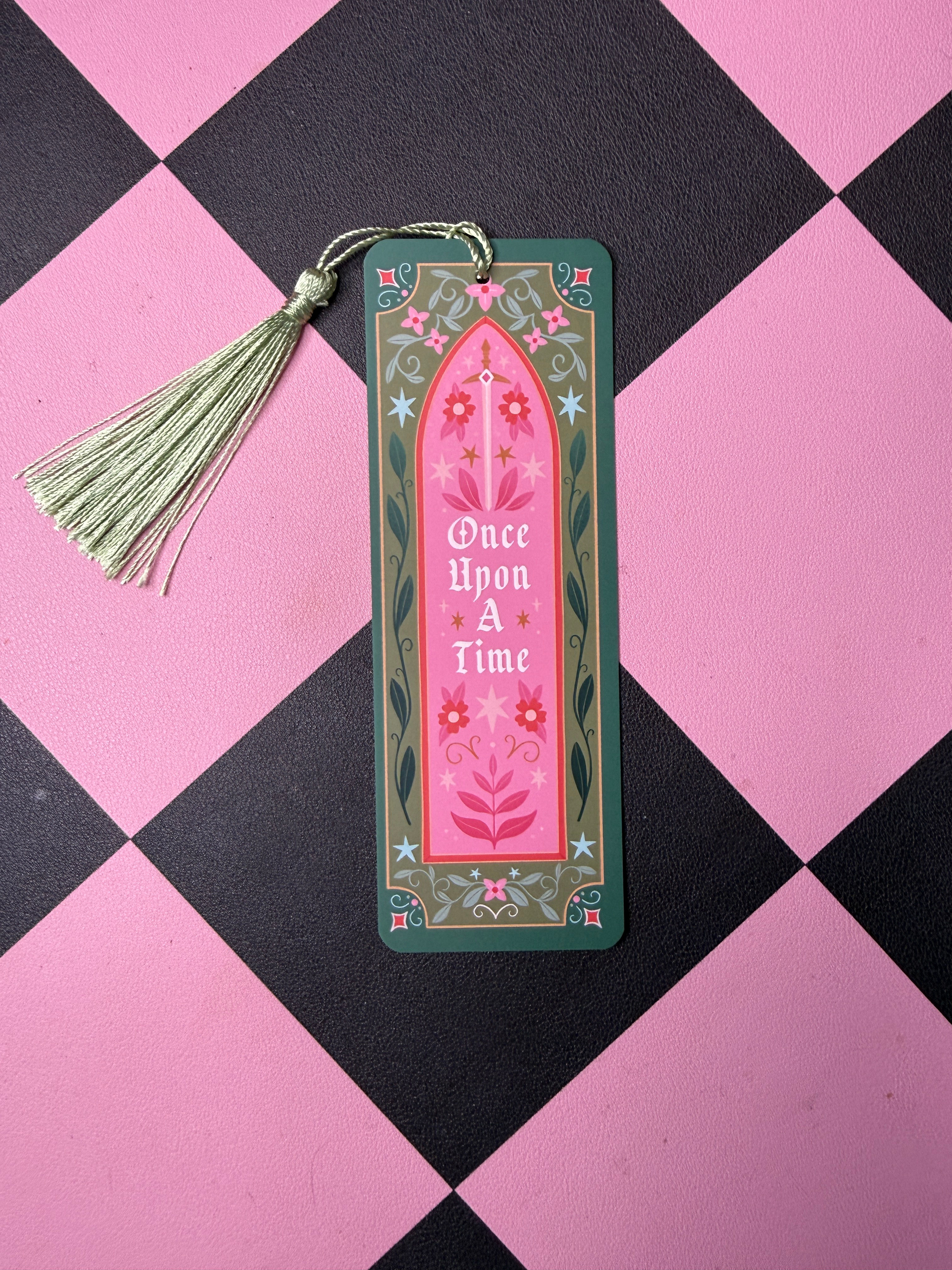 Once Upon A Time Fantasy Bookmark with Tassel